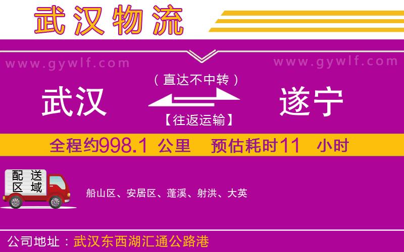 武漢到遂寧貨運(yùn)公司