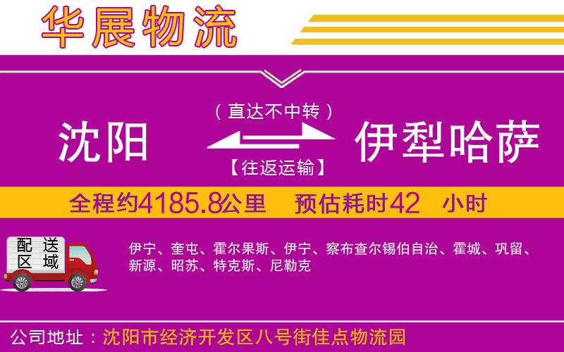 沈陽(yáng)到伊犁哈薩克自治州貨運(yùn)公司