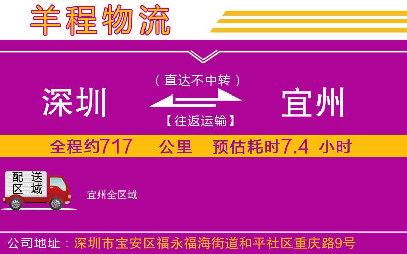 深圳到宜州貨運(yùn)公司