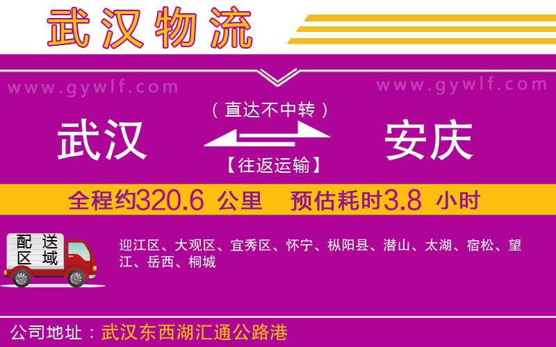 武漢到安慶貨運(yùn)公司