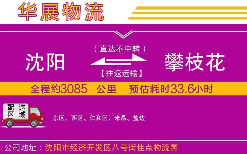 沈陽(yáng)到攀枝花物流專(zhuān)線