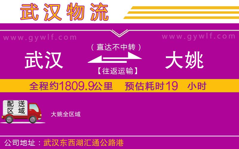 武漢到大姚貨運(yùn)公司