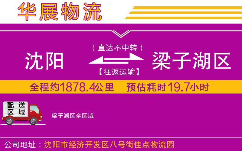 沈陽到梁子湖區(qū)物流專線