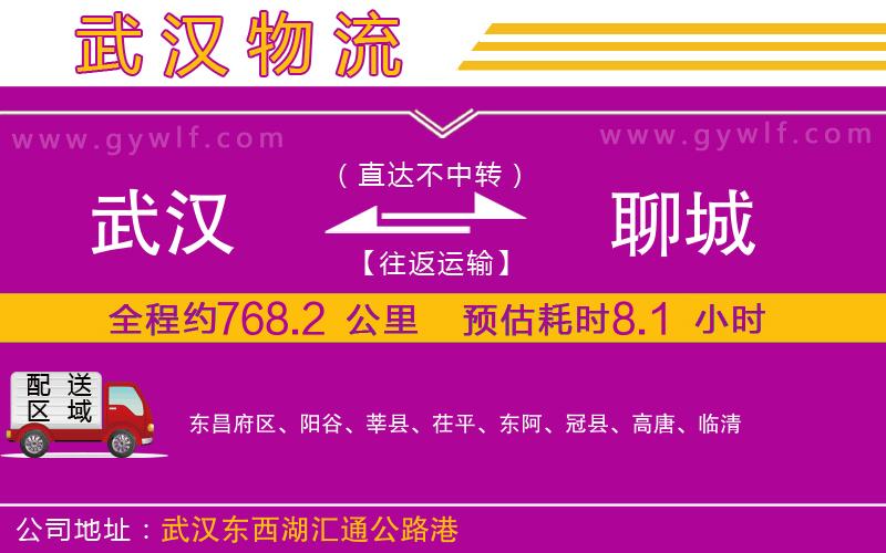 武漢到聊城貨運公司