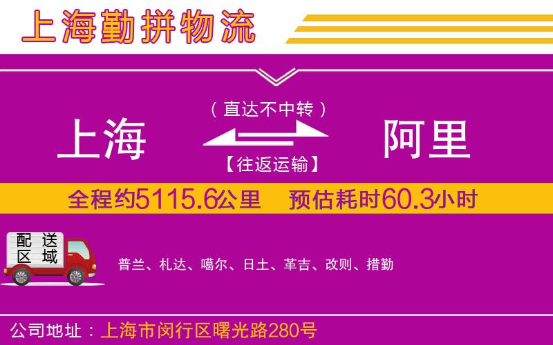 上海到阿里貨運(yùn)公司