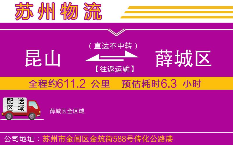 昆山到薛城區(qū)物流公司