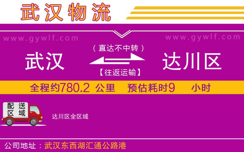 武漢到達川區(qū)物流公司