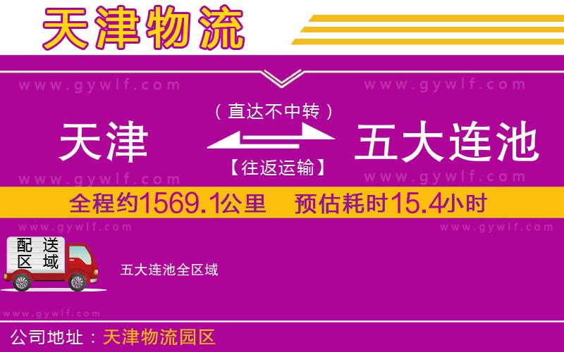 天津到五大連池物流公司