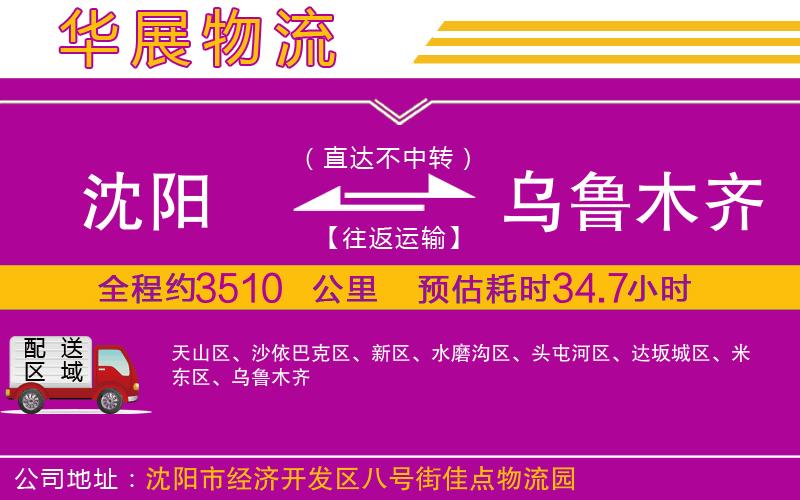 沈陽到烏魯木齊貨運(yùn)公司