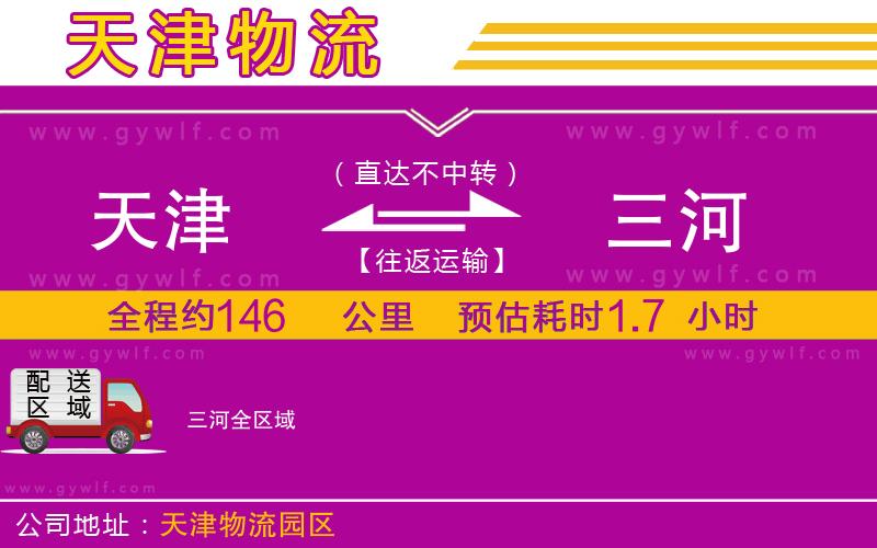 天津到三河物流公司