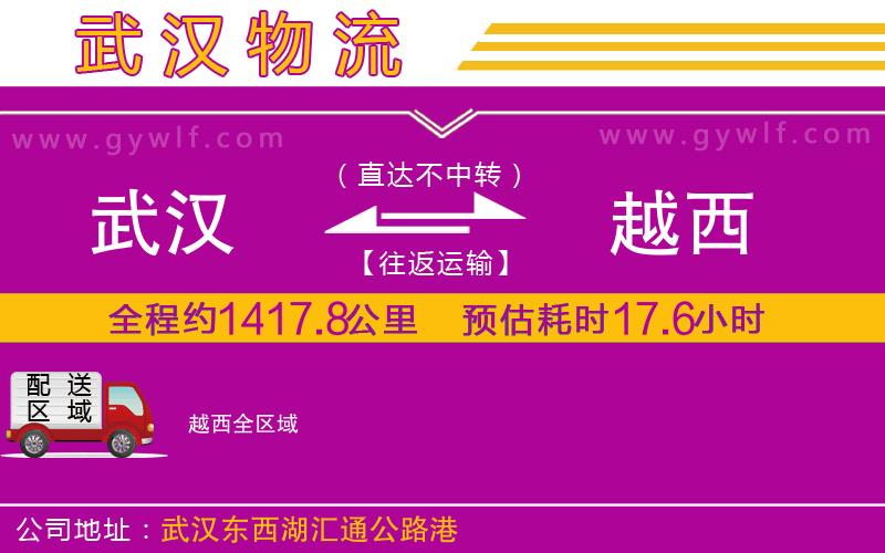 武漢到越西貨運(yùn)公司