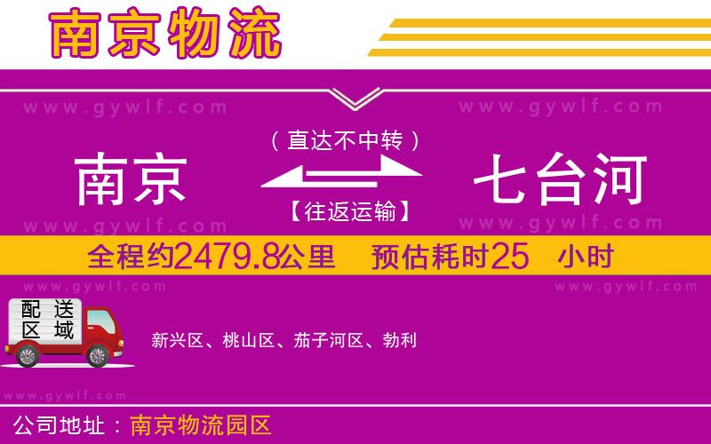 南京到七臺河物流公司