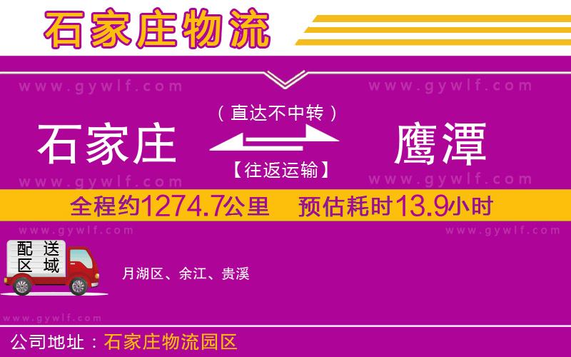 石家莊到鷹潭物流公司