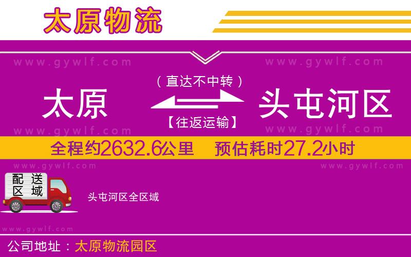 太原到頭屯河區(qū)物流公司