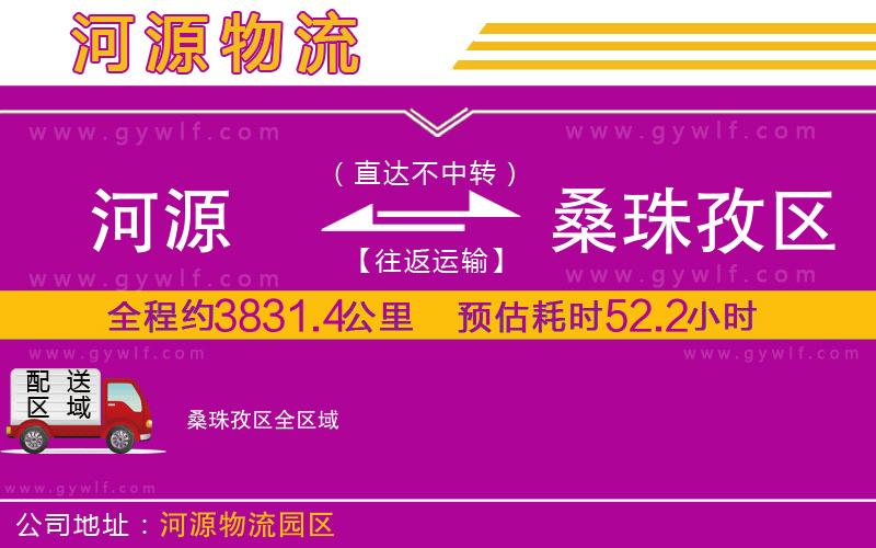河源到桑珠孜區(qū)物流公司