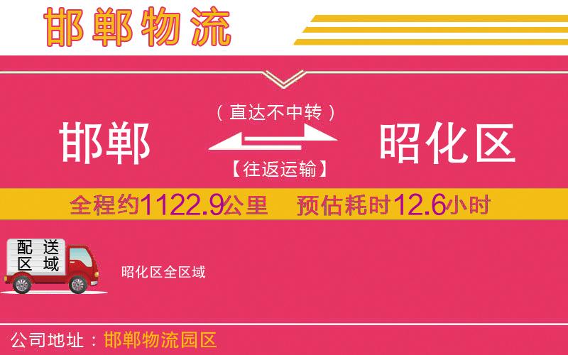 邯鄲到昭化區(qū)物流公司