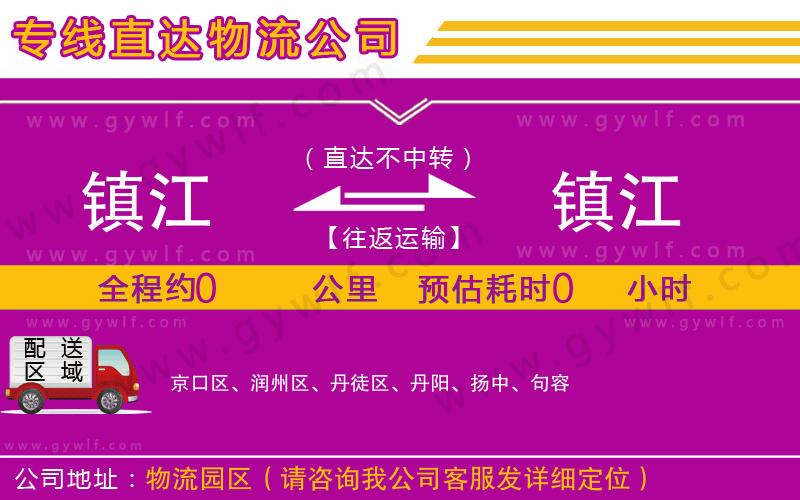 鎮(zhèn)江到鎮(zhèn)江物流公司