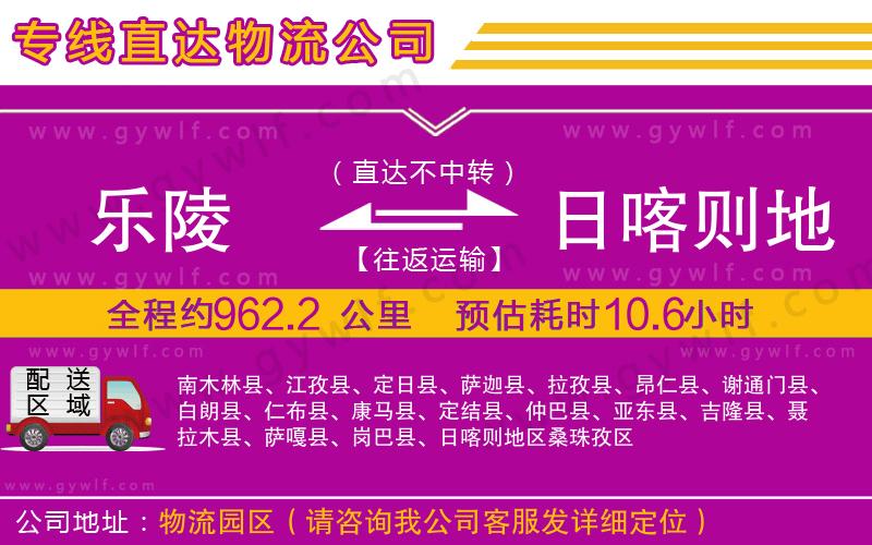 樂(lè)陵到日喀則地區(qū)物流公司